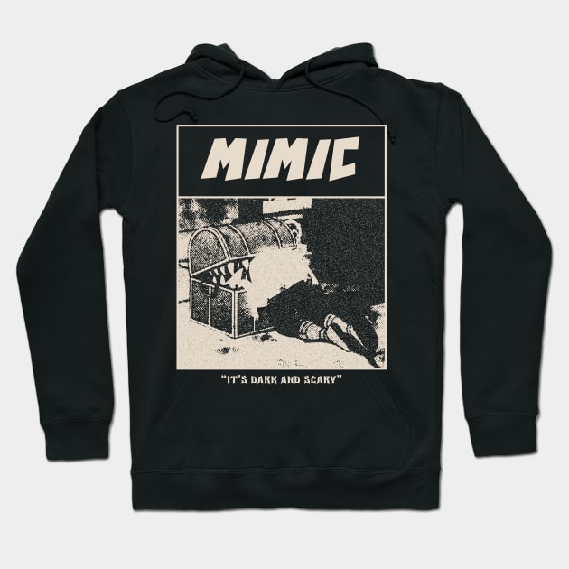 Mimic Frieren Gloomy Halftone Fanart Design Hoodie by Gloomeeey